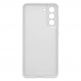 Samsung Silicone Cover EF-PG990TW - оригинален силиконов кейс за Samsung Galaxy S21 FE (бял) 4