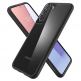 Spigen Ultra Hybrid Case - хибриден кейс с висока степен на защита за Samsung Galaxy S22 (черен-прозрачен) 5