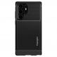 Spigen Rugged Armor Case - тънък качествен силиконов (TPU) калъф за Samsung Galaxy S22 Ultra (черен) 1