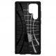 Spigen Rugged Armor Case - тънък качествен силиконов (TPU) калъф за Samsung Galaxy S22 Ultra (черен) 3