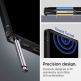 Spigen Rugged Armor Case - тънък качествен силиконов (TPU) калъф за Samsung Galaxy S22 Ultra (черен) 12
