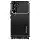 Spigen Rugged Armor Case - тънък качествен силиконов (TPU) калъф за Samsung Galaxy S22 Plus (черен) 1