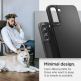 Spigen Thin Fit Case - качествен тънък матиран кейс за Samsung Galaxy S22 Plus (черен) 11