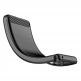 Carbon Flexible TPU Case  - тънък силиконов (TPU) калъф за Samsung Galaxy A03s (черен) 2