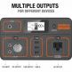 Jackery Explorer 500EU Portable Power Station 500W - мощна външна батерия с AC (230V за ел. мрежа), 2 х DC изхода, 3 x USB-A изходи и 120W гнездо за кола (черен) 3