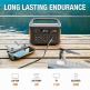 Jackery Explorer 500EU Portable Power Station 500W - мощна външна батерия с AC (230V за ел. мрежа), 2 х DC изхода, 3 x USB-A изходи и 120W гнездо за кола (черен) 4