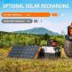 Jackery Explorer 500EU Portable Power Station 500W - мощна външна батерия с AC (230V за ел. мрежа), 2 х DC изхода, 3 x USB-A изходи и 120W гнездо за кола (черен) 6