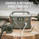 Jackery Explorer 500EU Portable Power Station 500W - мощна външна батерия с AC (230V за ел. мрежа), 2 х DC изхода, 3 x USB-A изходи и 120W гнездо за кола (черен) 8