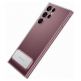 Samsung Clear Standing Cover EF-JS908CT - оригинален удароустойчив хибриден кейс с поставка за Samsung Galaxy S22 Ultra (прозрачен) 8