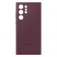 Samsung Silicone Cover EF-PS908TEEGWW - оригинален силиконов кейс за Samsung Galaxy S22 Ultra (червен) 2