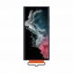 Samsung Silicone Cover With Strap EF-GS908TNEGWW  - оригинален силиконов кейс с ластик против изпускане за Samsung Galaxy S22 Ultra (тъмносин) 5