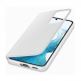 Samsung Clear View Cover EF-ZS906CW - оригинален кейс с антибактериално покритие, през който виждате информация от дисплея за Samsung Galaxy S22 Plus (бял) 1