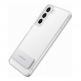 Samsung Clear Standing Cover EF-JS901CTEGWW - оригинален удароустойчив хибриден кейс с поставка за Samsung Galaxy S22 (прозрачен) 8