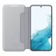 Samsung LED View Cover EF-NS901PJ - оригинален калъф през който виждате информация от дисплея за Samsung Galaxy S22 (сив) 2