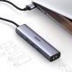 Ugreen USB-A Multifunctional Hub - мултифункционален хъб за свързване на допълнителна периферия за устройства с USB-A (тъмносив) 1