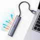 Ugreen USB-A Multifunctional Hub - мултифункционален хъб за свързване на допълнителна периферия за устройства с USB-A (тъмносив) 2