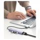 Ugreen USB-A Multifunctional Hub - мултифункционален хъб за свързване на допълнителна периферия за устройства с USB-A (тъмносив) 13