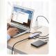 Ugreen USB-A Multifunctional Hub - мултифункционален хъб за свързване на допълнителна периферия за устройства с USB-A (тъмносив) 14
