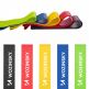 Wozinsky Rubber Exercise Bands For Home Gym - комплект еластични ластици с различно съпторивление (5 броя) (цвятен) 7