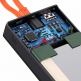 Baseus Power Bank Elf 65W 20000mAh (PPJL000001) - външна батерия 210000 mAh с вграден USB-C кабел и USB-C, 2xUSB-A портове (черен) 5