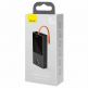 Baseus Power Bank Elf 65W 20000mAh (PPJL000001) - външна батерия 210000 mAh с вграден USB-C кабел и USB-C, 2xUSB-A портове (черен) 8