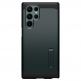 Spigen Tough Armor Case - хибриден кейс с най-висока степен на защита за Samsung Galaxy S22 Ultra (тъмнозелен) 1