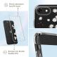 Spigen Cyrill Cecile Case White Daisy - хибриден кейс с висока степен на защита за iPhone SE (2022), iPhone SE (2020), iPhone 8, iPhone 7 (цветни мотиви) 12