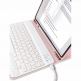 Tech-Protect SC Pen Case and Bluetooth Keyboard - кожен калъф и безжична блутут клавиатура за iPad Air 5 (2022), iPad Air 4 (2020) (розов) 4