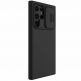 Nillkin CamShield Silky Silicone Case - силиконов (TPU) калъф за Samsung Galaxy S22 Ultra (черен) 1