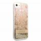 Guess Liquid Glitter Paisley Case - дизайнерски кейс с висока защита за iPhone SE (2022), iPhone SE (2020), iPhone 8, iPhone 7 (златист) 2