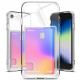 Ringke Fusion Card Case - хибриден удароустойчив кейс с джоб за кредитна карта за iPhone SE (2022), iPhone SE (2020), iPhone 8, iPhone 7 (прозрачен) 1