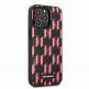 Karl Lagerfeld Monogram Plaque Case - дизайнерски кожен кейс за iPhone 13 Pro Max (черен) 2