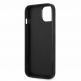 Karl Lagerfeld Monogram Plaque Case - дизайнерски кожен кейс за iPhone 13 (черен) 4