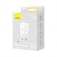 Baseus GaN 3 Fast Charger 1C 30W (CCGN010102) - захранване за ел. мрежа с USB-C изход с технология за бързо зареждане (бял)  3
