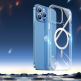 Dux Ducis Clin MagSafe Case - хибриден удароустойчив кейс с MagSafe за iPhone 13 Pro (прозрачен) 12