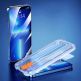 Joyroom Easy Fit Tempered Glass Screen Protector - калено стъклено защитно покритие за iPhone 13 Pro Max (прозрачен) (2 броя) 8