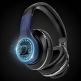 Ausdom Active Noise Cancelling Wireless Over-Ear Headphones - безжични блутут слушалки с микрофон за мобилни устройства с Bluetooth (черен-червен) 8