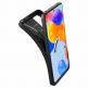 Spigen Liquid Air Case - силиконов (TPU) калъф с висока степен на защита за Xiaomi Redmi Note 11 Pro 5G (черен-мат)  2