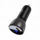 Acefast B6 Dual Car Charger 63W - зарядно за кола с USB-A и USB-C изходи с технология за бързо зареждане (черен) 4