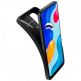 Spigen Rugged Armor Case - тънък качествен силиконов (TPU) калъф за Xiaomi RedMi Note 11, Note 11S (черен) 6