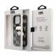 Karl Lagerfeld Monogram Ikonik Case - дизайнерски кожен кейс за iPhone 13 Pro Max (черен) 1