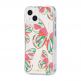 CaseMate Tough Print Case - дизайнерски кейс с висока защита за iPhone 13 (розов) 1