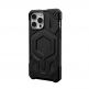 Urban Armor Gear Monarch Pro MagSafe Case - удароустойчив хибриден кейс с вграден магнитен конектор (MagSafe) за iPhone 13 Pro (черен-карбон) 6