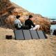 Choetech Foldable Photovoltaic Solar Panel Quick Charge PD 120W - сгъваем соларен панел зареждащ директно вашето устройство от слънцето с DC порт, двва 2xUSB-A и USB-C портове (черен) 6