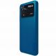 Nillkin Super Frosted Shield Case - поликарбонатов кейс за Xiaomi Poco M4 Pro (син) 2