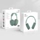 Gjby P9 BT Wireless Over-Ear Headphones - безжични блутут слушалки с микрофон за мобилни устройства (зелен) 1