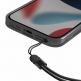 Uniq Heldro Case - хибриден удароустойчив кейс с лента за ръка за iPhone 13 (черен) 3