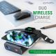 4smarts Wireless Powerbank VoltHub Graphene UltiMag 2ver 20000mAh - мощна външна батерия с USB-C и USB-A изходи и двоен пад за безжично зареждане 5
