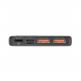 Baseus Adaman Metal Digital Display Power Bank 22.5W 10000 mAh (PPIMDA-B0A) - външна батерия с 2xUSB-A и 1xUSB-C изходи с технология за бързо зареждане (черен) 3