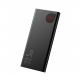 Baseus Adaman Metal Digital Display Power Bank 22.5W 10000 mAh (PPIMDA-B0A) - външна батерия с 2xUSB-A и 1xUSB-C изходи с технология за бързо зареждане (черен) 6
